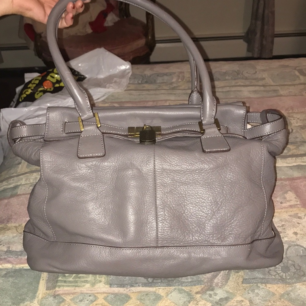 BCBG Gray Purse